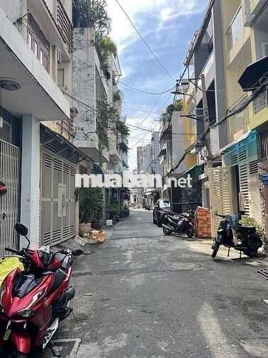 Bán nhà 5 tấm mới 100% hẻm 4m thông Trần Văn Ơn