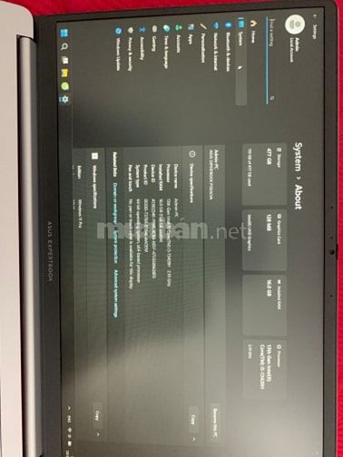 Asus ExterBook i5 13th còn bảo hành