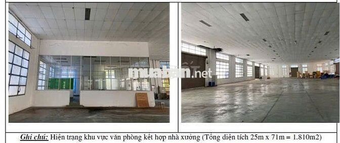 CHO THUÊ VĂN PHÒNG KẾT HỢP KHO XƯỞNG 1.810m² TẠI KCN ĐÔNG XUYÊN – VT