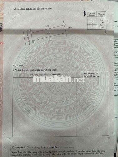 5x21m sổ riêng,thổ cư An Viễn Trảng Bom 719tr