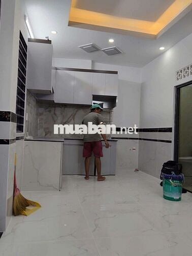 NHÀ MỚI SỔ HỒNG RIÊNG PHƯỜNG HIỆP THÀNH,Q12.1 LẦU 2 PHÒNG NGỦ,2 WC