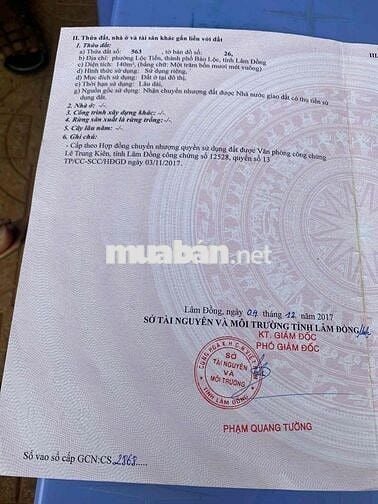 Lô đất ngộp đường 07 Đại học Tôn Đức Thắng