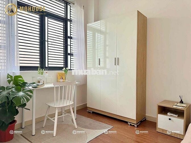 1PN ban công, tách bếp, full nội thất, tone nàng thơ ngay Đầm Sen