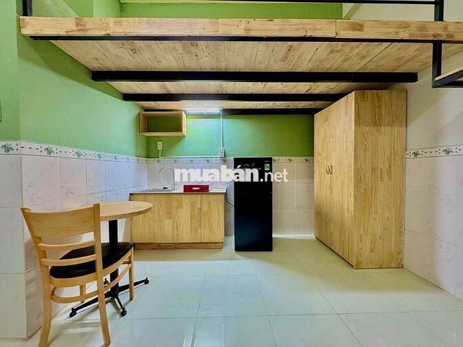 [Đúng giá - Đúng phòng] - Trọ gác rộng 30m² - Đủ tiện nghi sát Quận 1p