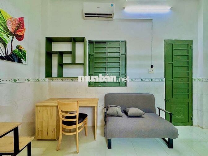 [Đúng giá - Đúng phòng] - Trọ gác rộng 30m² - Đủ tiện nghi sát Quận 1p