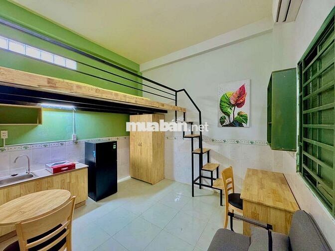 [Đúng giá - Đúng phòng] - Trọ gác rộng 30m² - Đủ tiện nghi sát Quận 1p