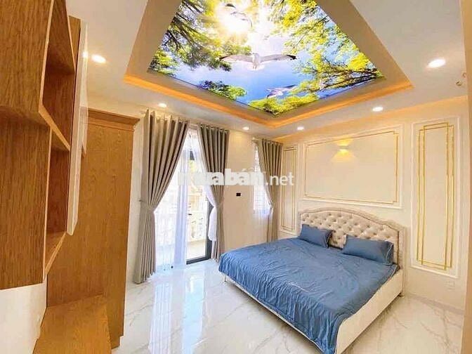 Bán nhà hẻm xe hơi thông,ngang 4.5 xây 5 tầng,10 tỷ,Lê Đức Thọ,Gò Vấp