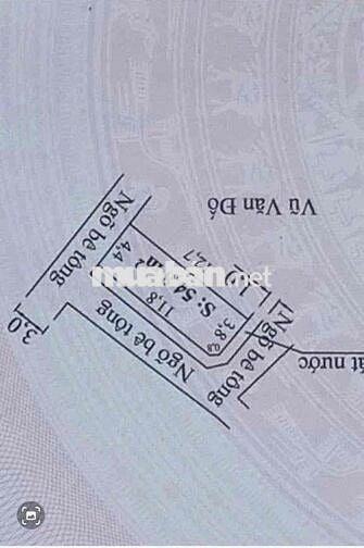 Bán lô đất 3 mặt tiền đẹp như Hoa Hậu tại Kp Trà Khê, Hưng Đạo (mới)