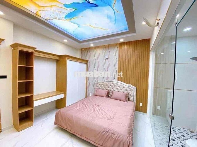 Bán nhà hẻm xe hơi thông,ngang 4.5 xây 5 tầng,10 tỷ,Lê Đức Thọ,Gò Vấp