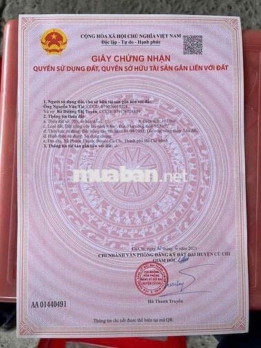 🍀 ĐẤT THỔ CƯ GIÁ RẺ – GÓC 2 MẶT TIỀN XÃ PHƯỚC THẠNH, CỦ CHI 🍀