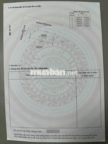 Đất gần ngã Tư Bình Thung, P Tân Đông Hiệp, Tp Dĩ An.