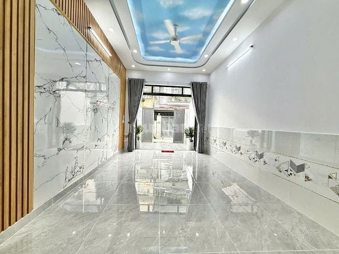 NHÀ MỚI XÂY 4 x 19m Trung tâm QUẬN 12 RẤT ĐẸP. Giá chỉ nhình 6 tỷ