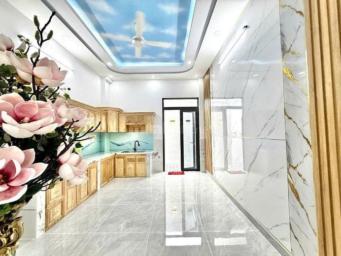 NHÀ MỚI XÂY 4 x 19m Trung tâm QUẬN 12 RẤT ĐẸP. Giá chỉ nhình 6 tỷ