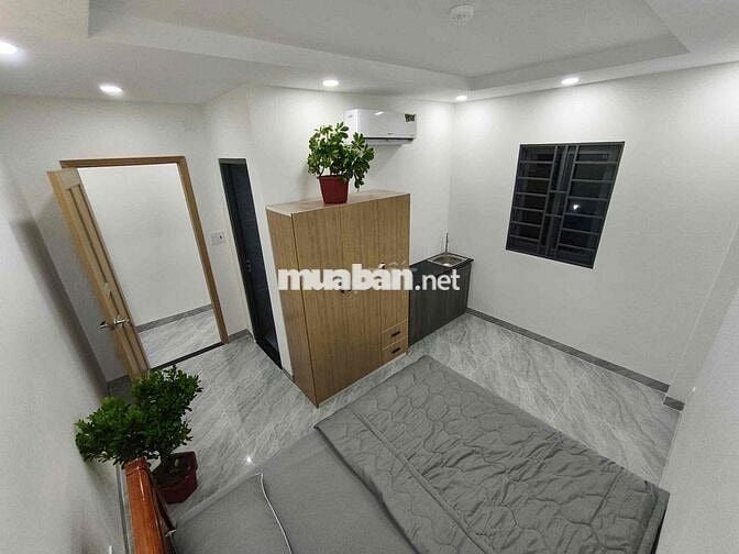 STUDIO FULL NỘI THẤT - TÁCH BẾP CỬA SỔ TRỜI - NHÀ MỚI