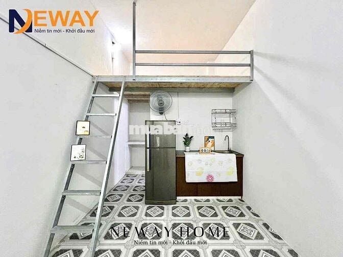 DUPLEX GÁC CAO GẦN BAN CÔNG THOÁNG RỘNG ĐẦY ĐỦ TIỆN NGHI