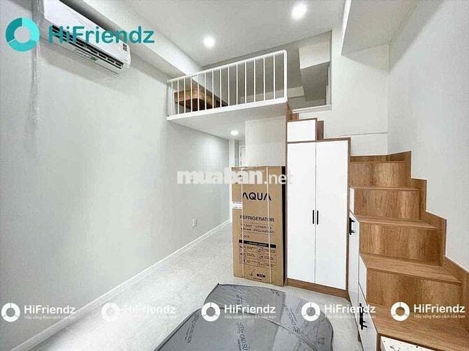 Căn Hộ Gác Bancol Máy Giặt Riêng Thang Máy New 100% Ngay ĐH Bách Khoa