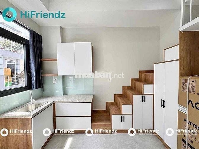 Căn Hộ Gác Bancol Máy Giặt Riêng Thang Máy New 100% Ngay ĐH Bách Khoa