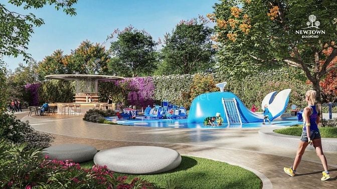 NEWTOWN DIAMOND - Căn hộ 1PN , nội thất cao cấp, không gian xanh