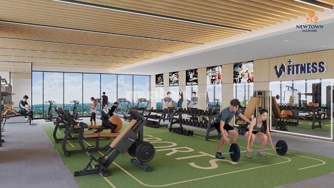 NEWTOWN DIAMOND - Căn hộ 1PN , nội thất cao cấp, không gian xanh