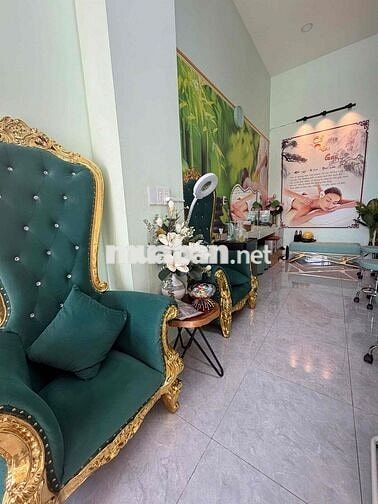 sang tiệm gội đầu dưỡng sinh, nail