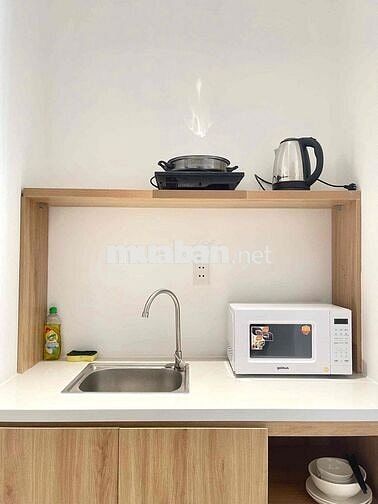 Studio đầy đủ nội thất có bancol