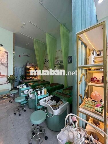 sang tiệm gội đầu dưỡng sinh, nail