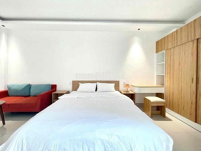 Studio đầy đủ nội thất có bancol