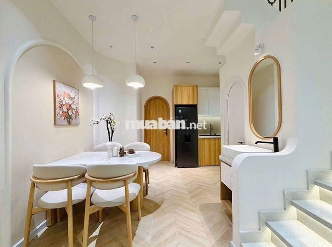 6x10m 60m2 nhà 3 phòng ngủ 4 tỷ 95 full nội thất đường Lê Hoàng Phái
