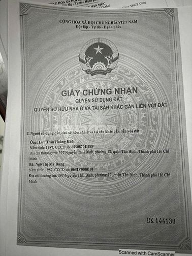 Cần Bán Gấp nhà khu phân lô phường 14, Q Tân Bình, Hồ Chí Minh