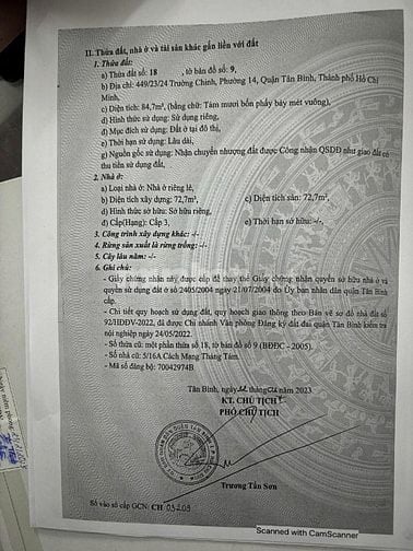 Cần Bán Gấp nhà khu phân lô phường 14, Q Tân Bình, Hồ Chí Minh