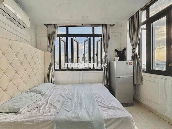 Phòng Studio cửa sổ thoáng, Full nội thất, gần chợ Bà Chiểu