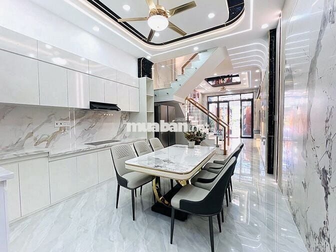 NHÀ PHỐ MỚI 100% - NHÀ PHỐ SIÊU ĐẸP -TRUNG MỸ TÂY 76M2, giá 6 ,8 tỷ