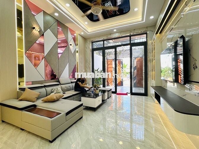NHÀ PHỐ MỚI 100% - NHÀ PHỐ SIÊU ĐẸP -TRUNG MỸ TÂY 76M2, giá 6 ,8 tỷ