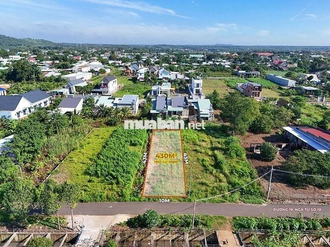 Bán 10m mặt tiền đường 19, vị trí đẹp, gần ngã tư số 10, Suối Nghệ