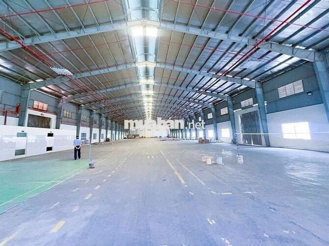 CHO THUÊ KHO XƯỞNG BÌNH CHÁNH 7000M2 GIÁ 350TR- ĐƯỜNG CONT 24H- PCCC