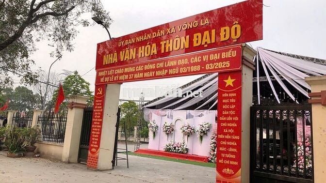Bán Đất Đại Độ Võng La Đông Anh HN 45m2 3.4 tỉ