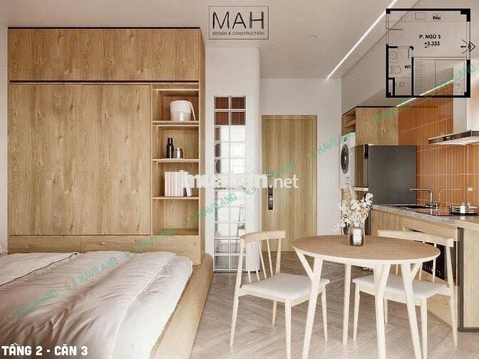CHO THUÊ CĂN HỘ FULL NỘI THẤT NGAY CẦU TRẦN THỊ LÝ ĐẦY ĐỦ TIỆN NGHI