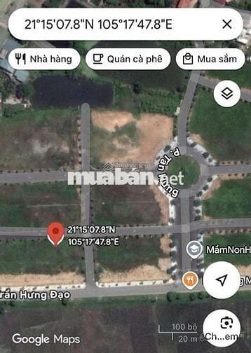 Chính chủ cần bán lô đất dự án Hưng Hoá River City