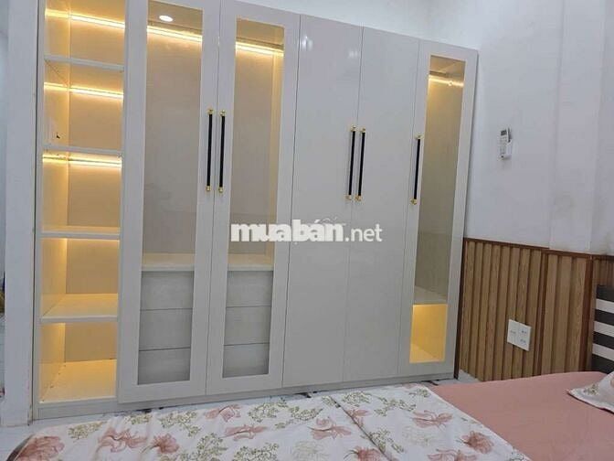 SÁT QUẬN 7, 2 TẦNG, DTSD 156M2, NHÀ MỚI, Ở NGAY, GIÁ 3,85 TỎI