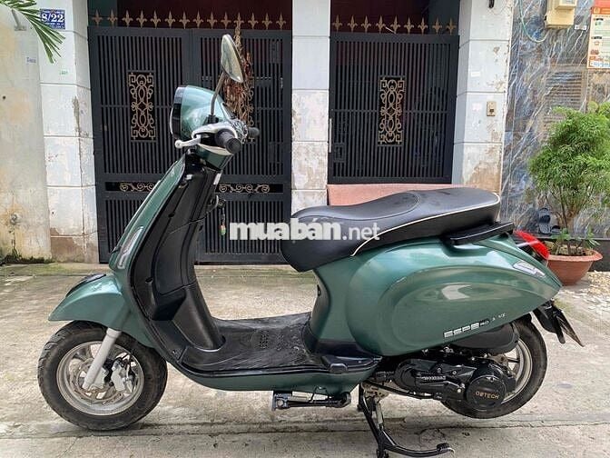 Vespa 50cc xanh rêu 2022 Zin100% CCCD chủ Bs.Tp