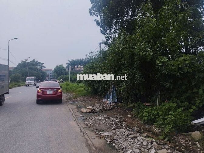 360m đất Nội Bài Sóc Sơn mặt quốc lộ 2 giá 17 tỉ cạnh chợ Phú Cường
