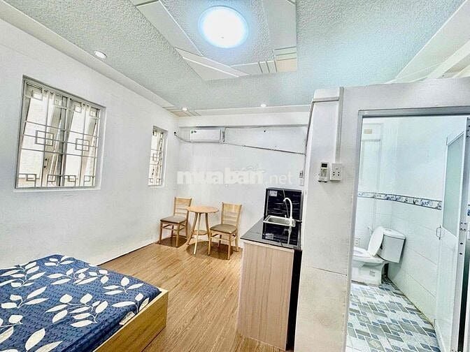 STUDIO CỬA SỔ TRỜI - FULL NỘI THẤT - GẦN ĐẠI HỌC Y DƯỢC - TIỆN QUA Q5