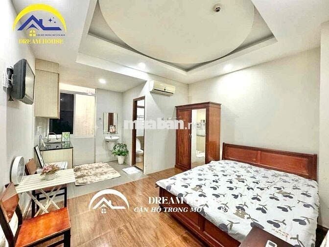 CĂN HỘ GIÁ RẺ FULL NỘI THẤT CÓ THANG MÁY BẢO VỆ- THOÁNG MÁT- AN NINH