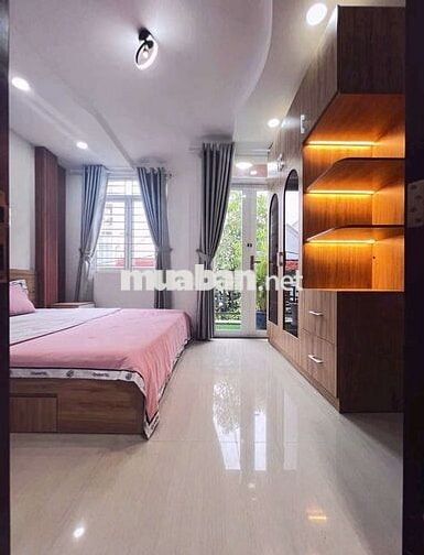 Nhà 4 Tầng 6x8(46m2) Hẻm 6m Nguyễn Kiệm - Công Viên Gia Định