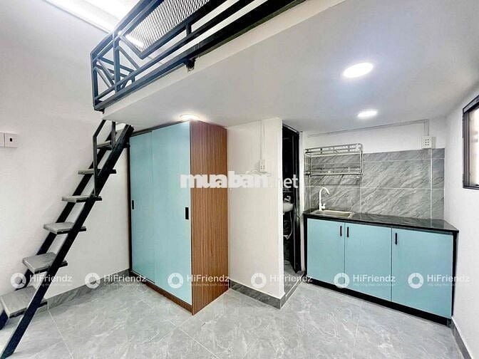 KHAI TRƯƠNG PHÒNG GÁC BAN CÔNG CỬA SỔ THOÁNG NGAY TRUNG TÂM PN GIÁP Q1