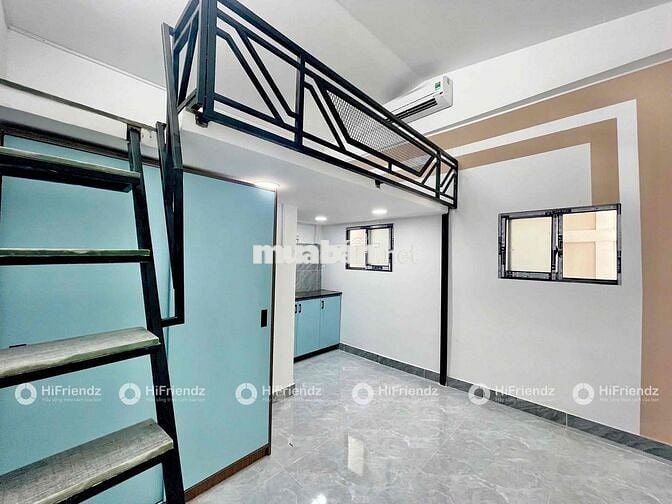 KHAI TRƯƠNG PHÒNG GÁC BAN CÔNG CỬA SỔ THOÁNG NGAY TRUNG TÂM PN GIÁP Q1