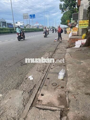 MẶT BẰNG 80m2 MẶT TIỀN QUỐC LỘ 1 – GẦN CẦU VƯỢT TÂN THỚI HIỆP, Q12
