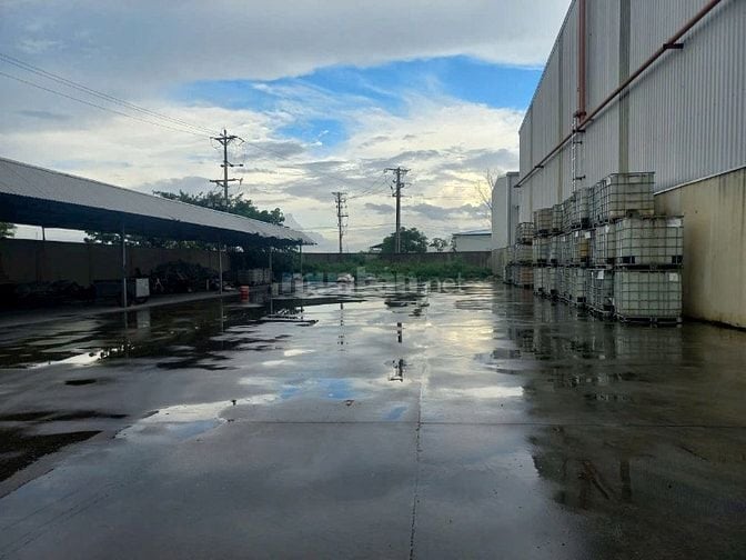 Cho thuê kho xưởng 5.000m2 CCN Bến Lức Long An , giá thuê : 3.1 usd/m2