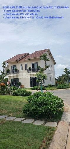 Cơ hội sở hửu Biệt thự ven sông với giá chỉ từ 3,6 tỉ 