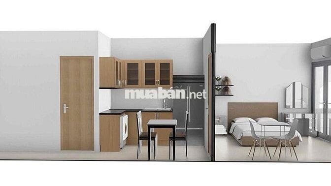 Khai trương căn hộ 2 Phòng ngủ 2WC, 1 Phòng khách, gần Ngã 4 Hàng Xanh